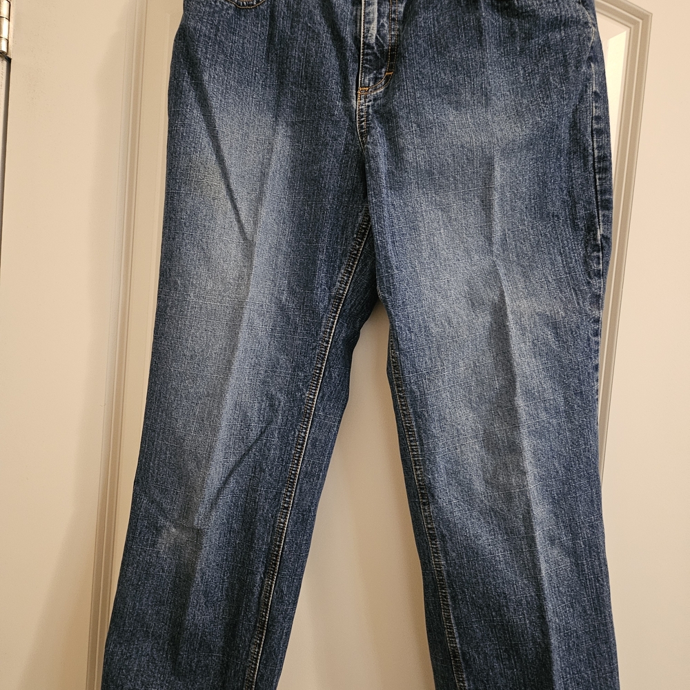 Ann Taylor LOFT Dark Blue Denim Jeans